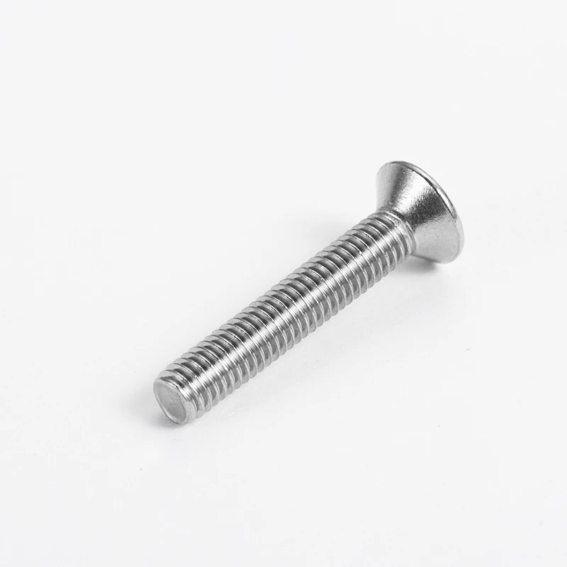 M5 304 Stainless Steel Hexagon Socket Countersunk Head Screws M5*6 8 10 12 14 16 30 40 50 60 70 80 90 100mm DIN7991 Full Thread