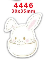 Easter Flatback Resin for DIY, Planar Resin Crafts, Custom, Phone Decorations, PR41, 10 Pcs