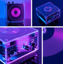 48V2A 10CM Flat-panel Bluetooth Music Tesla Coil High Frequency  High Voltage Pulse Test Apparatus/Scientific Experiments