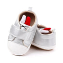 Lovely Baby Shoes Rubber Soft Soled Newborn First Walkers Kids Pu Leather Sport Shoes infants Boys Girls Casual Shoes Sneakers