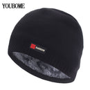 Beanies Knitted Hat Wome's Winter Hats For Men Skullies Brimless cap Gorras Bonnet Sport Male Beanie Warm Thick Winter Hat Cap