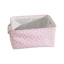 Cube Canvas Fabric Storage Basket Clothes Folding Storage Box For Nursery Underwear Toy Organizer Laundry Basket With Handle