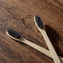 Adults Eco Friendly Toothbrushes 10Pcs Vegan Bamboo Toothbrush Bamboo Fibre Soft Bristles Bamboo Handle Biodegradable Toothbrush