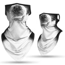 Animal Print Sport Scarf Cycling Bandana Hiking Hunting Camping Neck Warmer Face Cover Gaiter Women Men Balaclava Triangle Mask