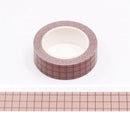 NEW 10pcs/lot Decorative Pale Pink Grid Washi Tapes Paper DIY Scrapbooking Planner Adhesive Masking Tapes Kawaii Stationery