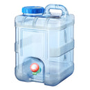 7.5/10/15L Capacity Outdoor Water Bottle Portable Picnic Water Tank Container With Fauce For Camping Picnic Hiking
