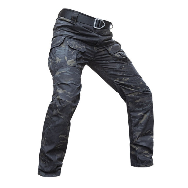 Multi-pocket Tactical Pants Men Waterproof Combat Joggers Male SWAT Cargo Anti-Pilling Stretch Work Trousers Hombre Size S-2XL