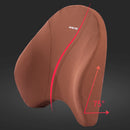 Car Lumbar Support Headrest Neck Pillow Support Universal Soft Neck Pillows Cushion Car Memory Foam Lumbar Pillow Back Support