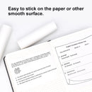 3 Rolls Poooli 110 * 30mm White Thermal Paper Roll BPA-Free Long-Lasting 10-Years Paper for Poooli L3 Portable Thermal Printer