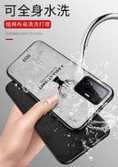 For Xiaomi Mi 11T Pro Case Luxury Soft STPU+Hard fabric Deer Protective Back Cover Case for xiaomi mi 11t mi11t pro phone shell