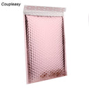 50 PCS/Lot Rose Gold Plastic Bubble Envelopes Bags,  Padded Shipping Envelope, Waterproof Bubble Bags