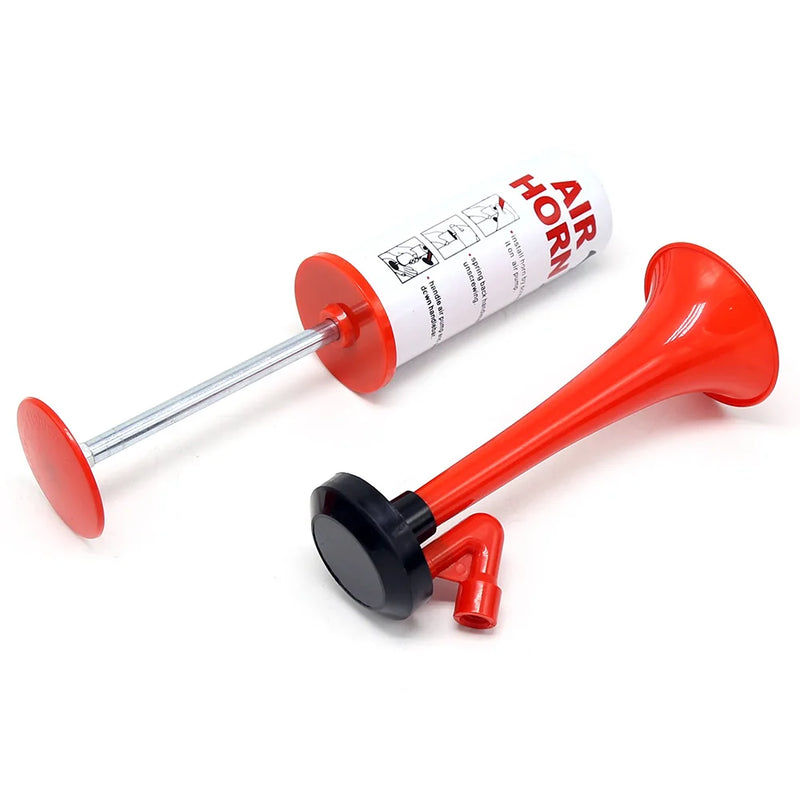 Super Horn Hand Pump Air Horn Cheerleading Soccer Ball Sports Fans Horn Plastic Trumpet with Gas Pump Fine Qaulity