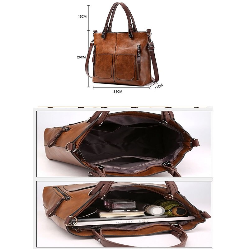 Women&#39;s bag handbags for women sac de luxe femme Shoulder bag Women&#39;s branded bags Handbag women&#39;s leather bag