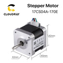 Cloudray Nema 17 Stepper Motor 0.42N.m 1.7A 2 Phase 40mm Stepper Motor 4-lead for 3D printer CNC Engraving Milling Machine