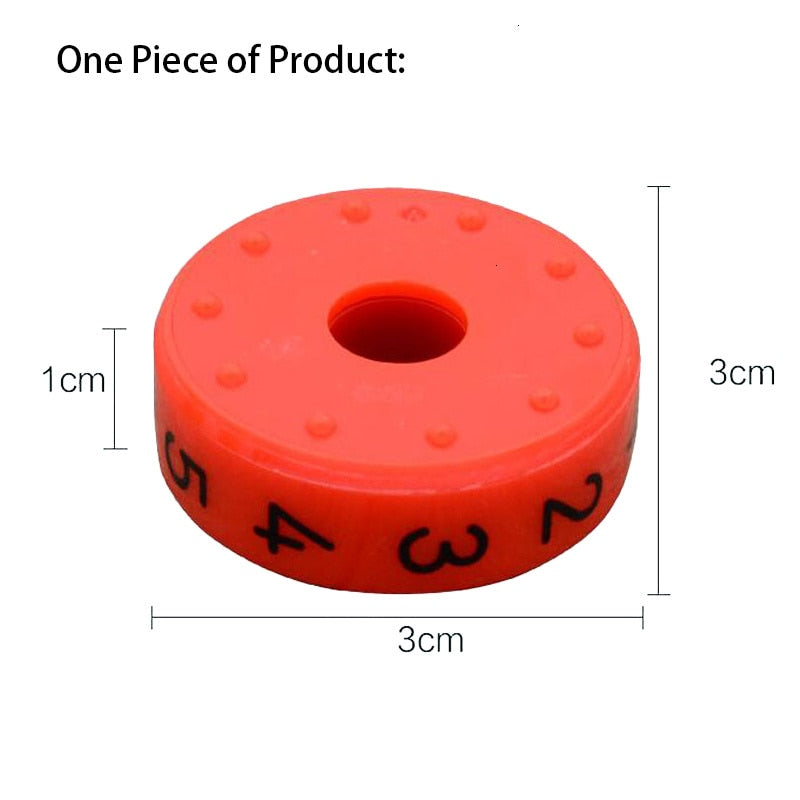 6 Pieces Preschool Kids Math Educational Toys Montessori Magnetic Numbers DIY Assembling Early Learning Toys For Children Gift