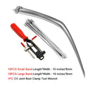 ATV Auto CV Joint Banding Boot Axle Clamp Tool With 20PCS CV Half Shaft Boot Band Buckle Clamps Repair Install Tools