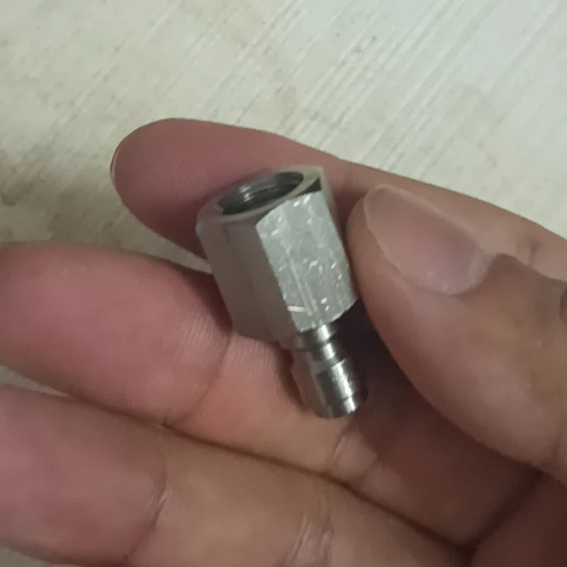 Refillable Co2 Cartridge Fast Charging for 8g 12g 16g Recycle Cylinder Riding Cycling Fill Fitting Disconnect Inflation Adapter