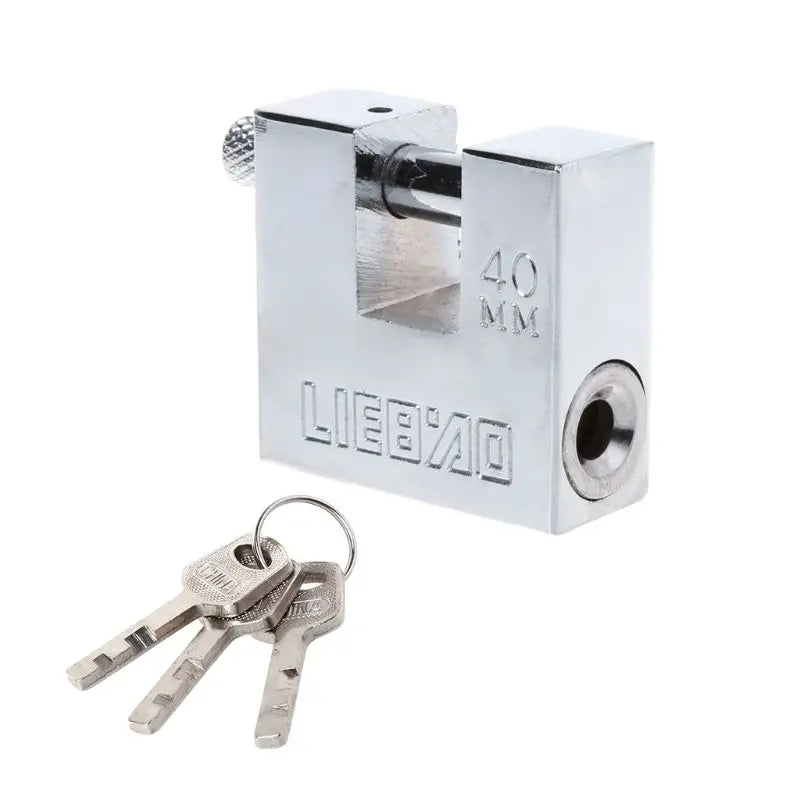 Stainless Steel Burglar Padlock Security Safety Lock Antique Horizontal Opening 40mm/50mm/60mm/70mm High quality and durable