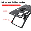 KEYSION Shockproof Case for Samsung A12 A22 A72 A52S 5G A73 A53 A33 A23 A13 Ring Stand Phone Back Cover for Galaxy M52 M32 M62