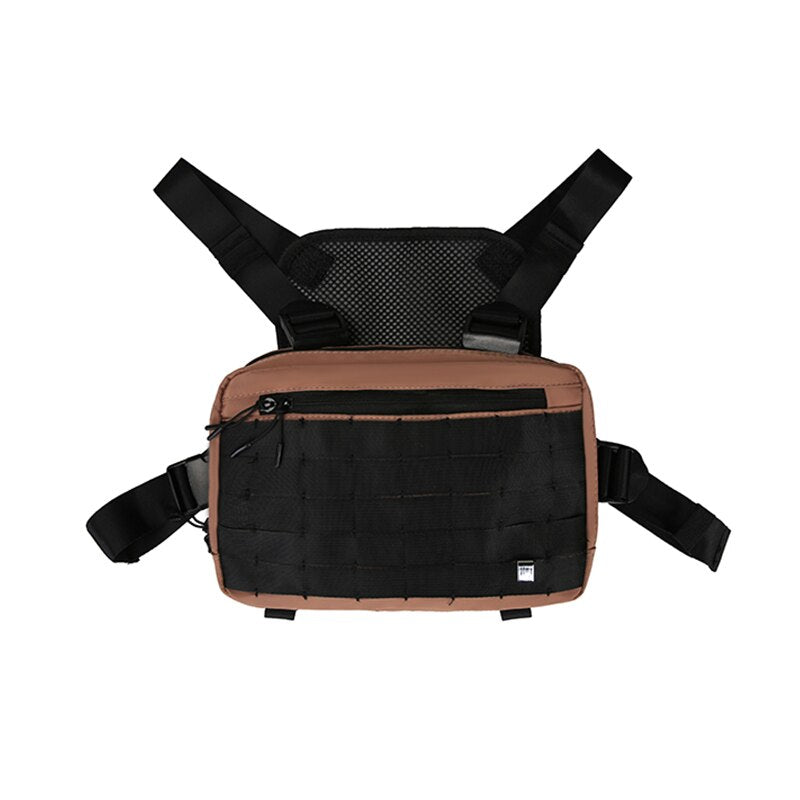 New Men Tactical Waist Bag Tactical Vest Chest Pack Hip hop Function Chest Rig Pack Nylon military Vest chest rig Pack