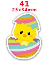 Easter Flatback Resin for DIY, Planar Resin Crafts, Custom, Phone Decorations, PR41, 10 Pcs