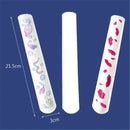 12 Pcs DIY Blank Slap Bracelets Party Favors Easter Gifts for Kids Art Craft Kindergarten