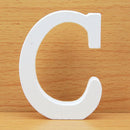 8 CM Letras Decorativas Grandes White Wooden Letters Home Decor Wedding Decoration DIY Personalised Name Design Free Standing