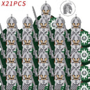 Classic Medieval Movie Elves Dwarf Warrior Iron Foot Dane leader of the Dwarfs Building Blocks LOTR Figures Toys For Children