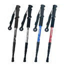Walking Adjustable Trekking Pole Anti Shock Ultra Light Alpinism Poles Telescopic Ultralight Hiking Travel Non-slip Stick