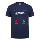 Jesus Is Calling T Shirt Christ Christian Religion Faith Bible Catholics Gift T-Shirt For Men Male Short Sleeve O Neck Tshirt