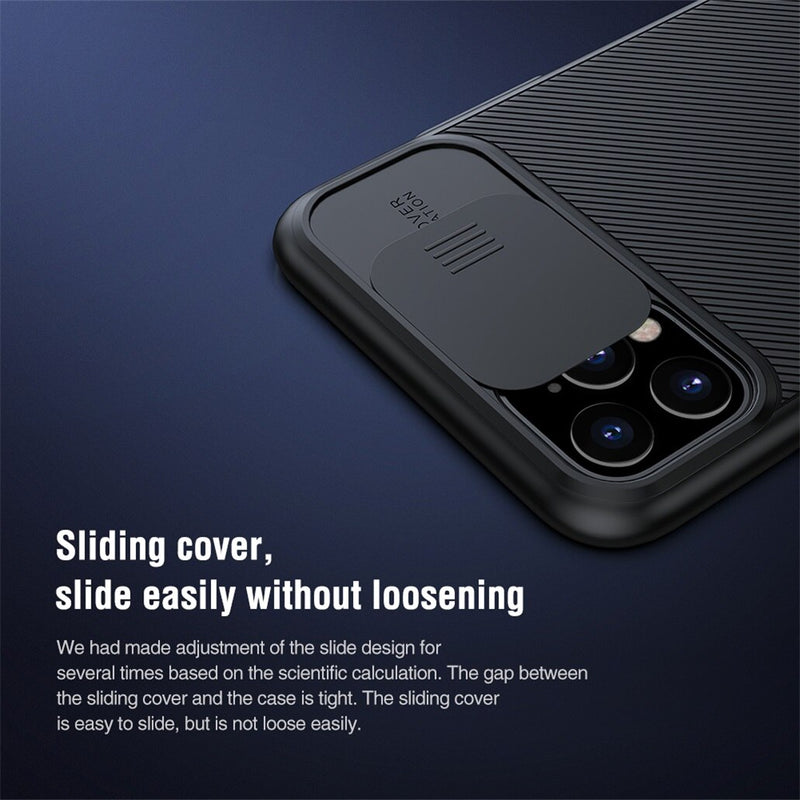 Per iPhone 12 11 Pro Max custodia NILLKIN CamShield custodia Slide Camera Cover proteggi Privacy Cover posteriore classica per iPhone11 12 mini