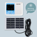 English Intelligent Plant Drip Irrigation System Garden Automatic Watering Device Solar Energy Charging Potted Water Pump Timer