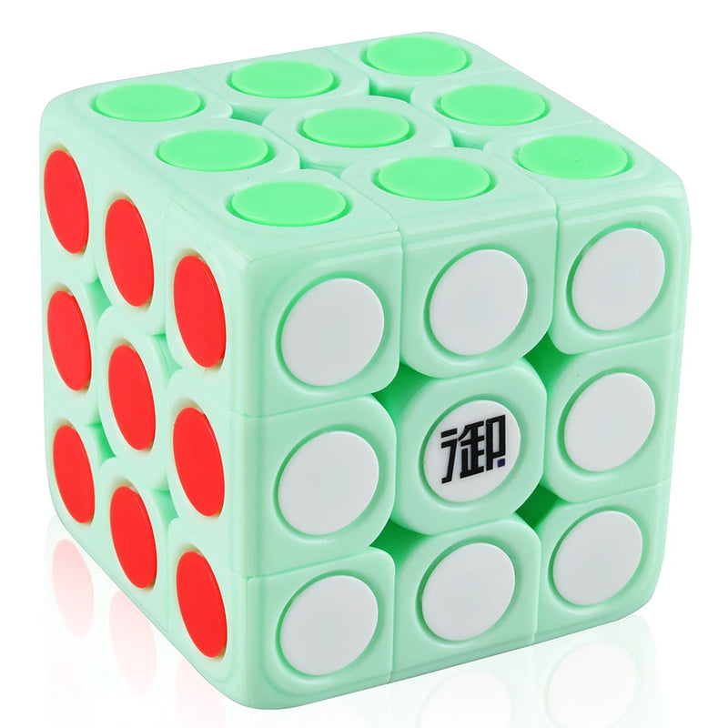 Yumo Dots 3x3x3 Candy Color Speed Cube Smooth Twist 3x3 Cube Puzzle Anti-stress Educational Toys Gift For kids Adult