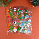 100Pcs Christmas Transparent Plastic Bags for Candy Lollipop Cookie Packaging Cellophane Bag Christmas Wedding Birthday Gift Bag