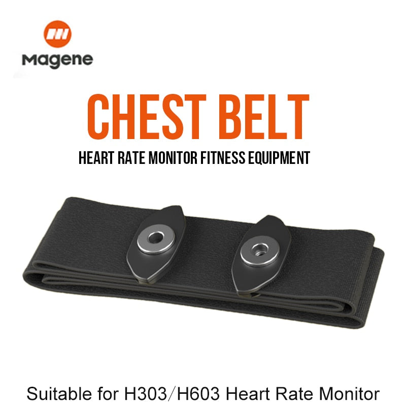 Magene H303 Heart Rate Sensor Bluetooth ANT Upgrade HR Monitor With Chest Strap Dual Mode Computer Bike  Sports Band Belt