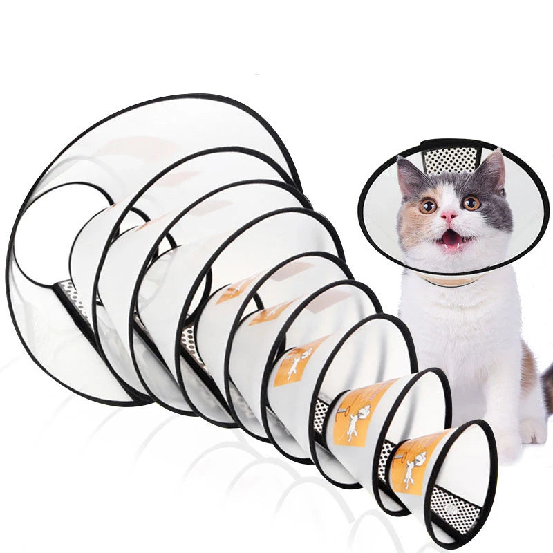 Elizabeth Anti-bite Pet Dog Collar Wound Healing Cone Neck Protection Cover Prevent Bite Pet Medical Collar Puppy Accessories