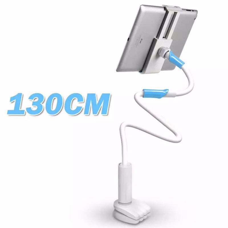 Desktop Phone Tablet Stands 130cm Tablet Holder Adjustable Mount For Tablet 4.0 To 11 inch Bed Tablet PC Stand Metal Support