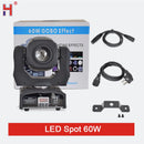 Moving Head 60W Led Spot Lights By Dmx Control Lyre Projector Mobile Good For Lighting Dj Party Lights
