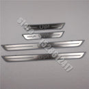 for Volkswagen VW UP UP! 2012- 2020 2021 Door Sill Scuff Plate Guard Stainless Steel Kick Pedal Sticker Car Styling Accessories