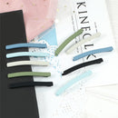 5Pcs/Set Candy Colors Hair Clips For Girls Women Simple Basic Sweet Hairpins Painted Colorful Matte Hair Accessories Barrette