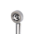 Double-sided Shower Head Water Saving Round ABS Chrome Booster Bath Shower High Pressure Handheld Hand Shower