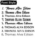 Custom Car Sticker Name Logo Text JAYJOE Customize Decal For Cars Auto Motorcycle Bumper Window Door Body Car Stickers