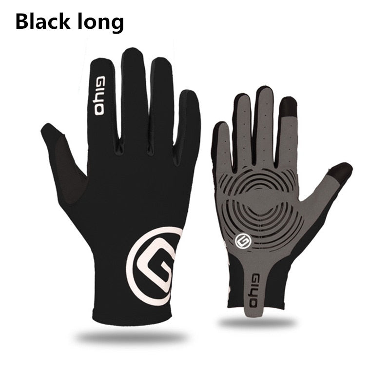 GIYO Touch Screen Long Full Fingers Half Fingers Gel Sports Cycling Gloves MTB Road Bike Riding Racing Women Men Bicycle Gloves