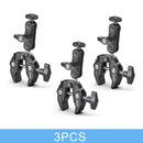 Ulanzi R094 Metal Super Clamp with 360° Ball Head Magic Arm Clamp with 1/4" 3/8" Hole for DSLR Camera Monitor LED Light Mic