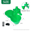 30 sets Bird Dringking Bowls Water Drinker for Pigeon Quail Automatic Chicken Drinking double Cups with Screws Bird Feeder Tools