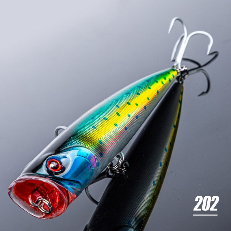 NOEBY Topwater Popper Fishing Lures 140mm 40g Saltwater Artificial Hard Baits for Sea Fishing Lure