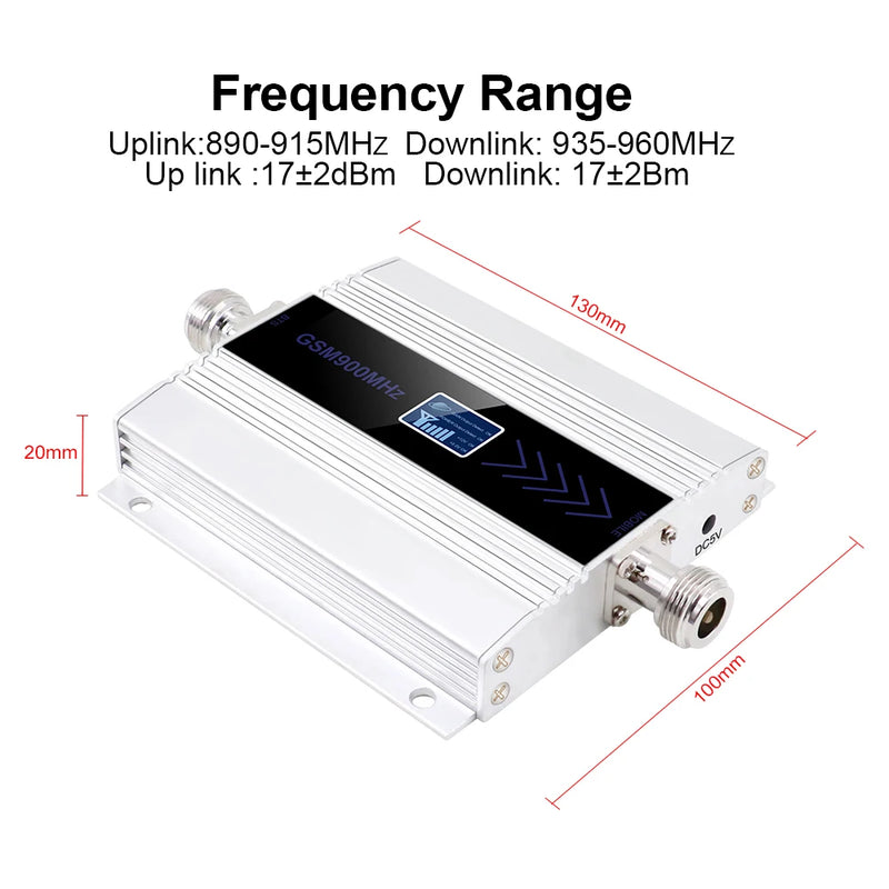Gsm Repeater 900MHz 2g Repeater LCD Display Mini GSM900MHZ Mobile Signal Booster GSM 900 MHz Repeater Cell Phone Amplifier