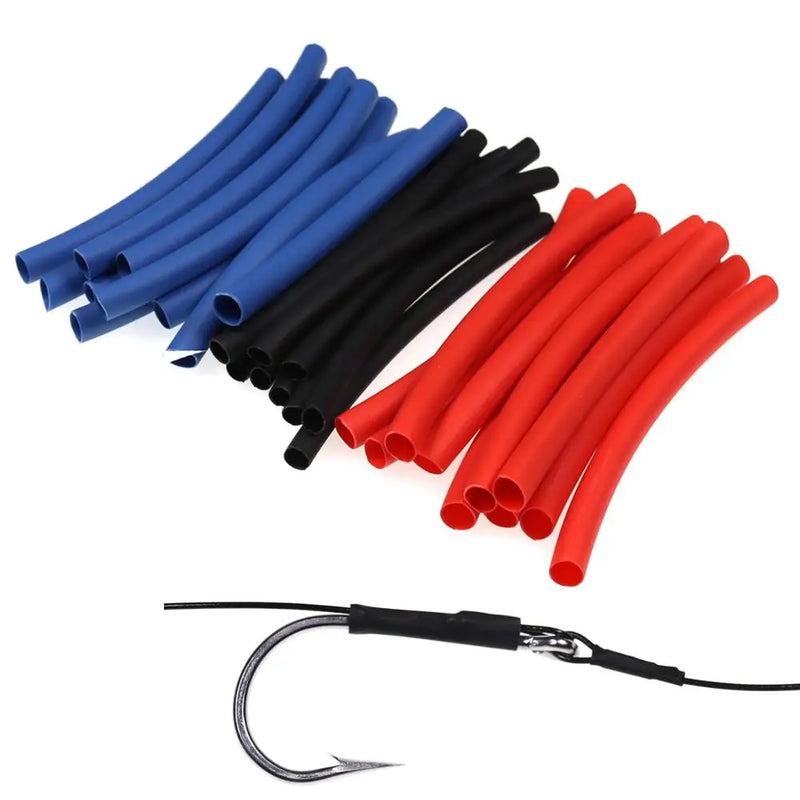 10pcs 10cm Thickened Super High Shrink Ratio Heat Shrink Tube Double Wall Tube For Saltwater Fishing Hooks Rigs Protect Material