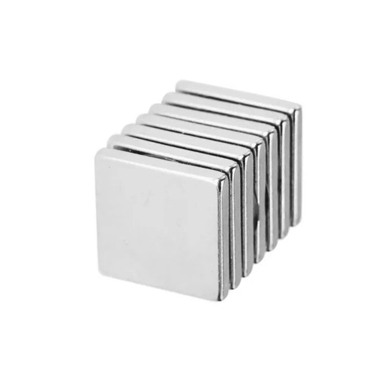 2~100pcs 20x20x3 mm Quadrate Permanent Magnets Thickness 3 Neodymium Magnet N35 20x20x3mm Strong Magnetic Magnets 20*20*3 mm