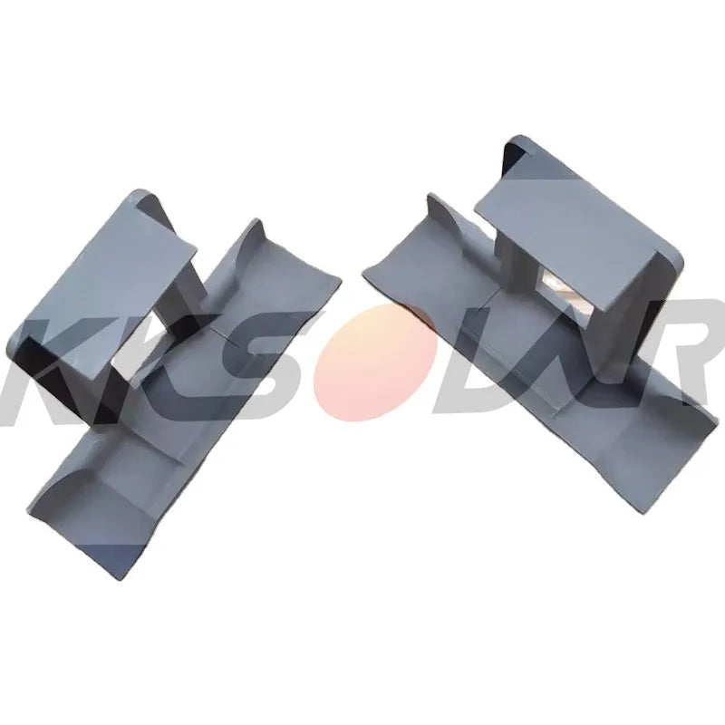 24pcs 35mm 40mm Solar Panel Water Drainage Clips PV Modules Cleaning Clips for Water Drain  Photovoltaic Panel Water Drain Clips